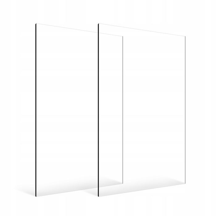 Płyty akrylowe VEVOR 2 szt 24X48 cali 3MM przezroczyste pleksiglas
