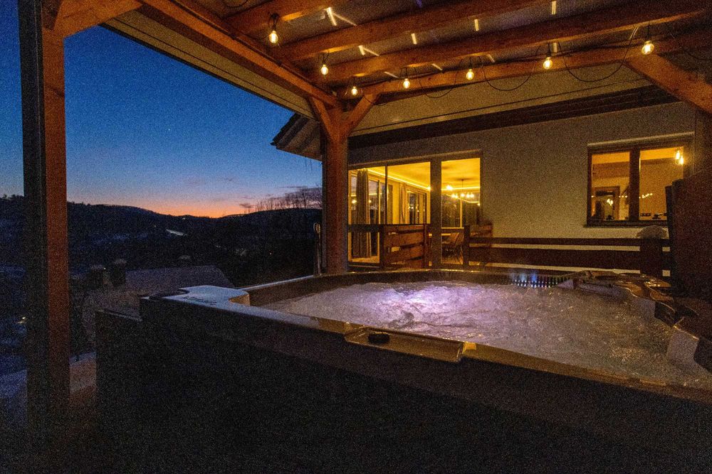 Domek dom w górach JACUZZI SAUNA WIDOK Brenna do 12 os + dzieci