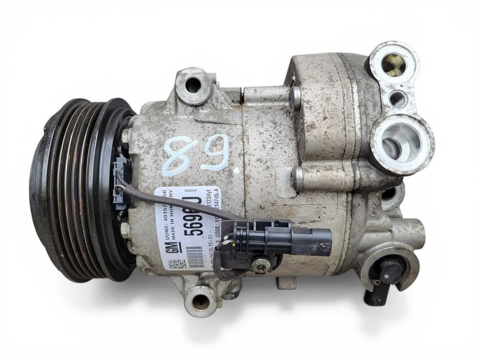 Компрессор кондиционера Opel Astra J Insignia A Meriva B Zafira C 1.4