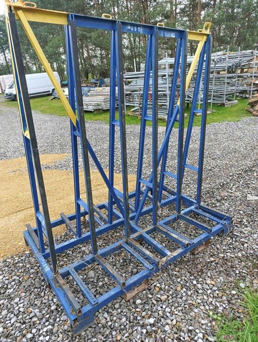 Regały stojak magazynowy do transportu okien szkła drzwi blachy