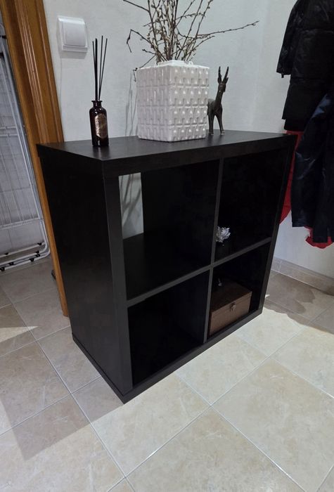 Estante preta nova - FAÇO ENTREGA