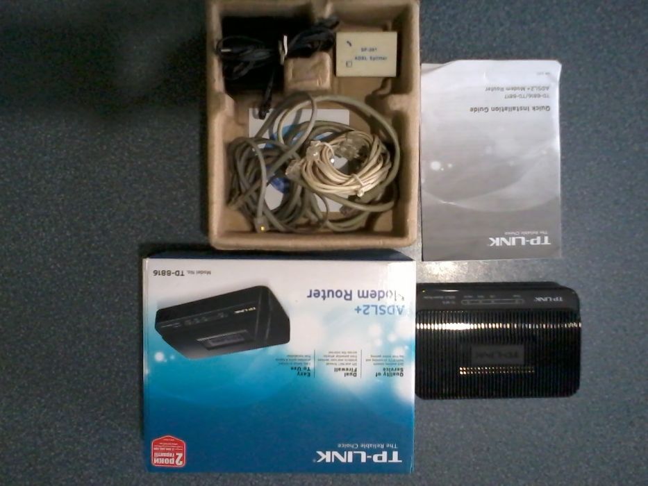 Маршрутизатор со встроенным модемом ADSL2+ TD-8816