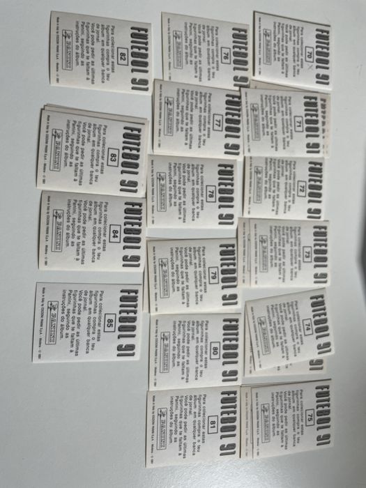 Cromos União da Madeira 1991