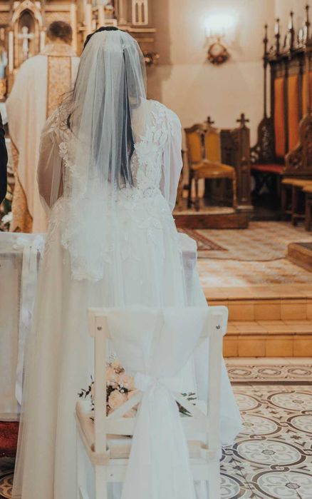 suknia ślubna w  stanie idealnym