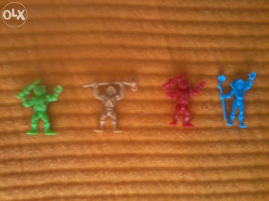 Bonecos figuras pvc he-man masters of the universe