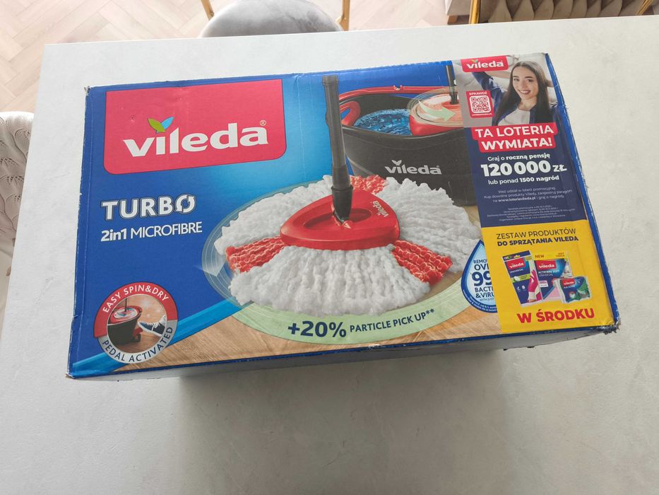 Mop obrotowy Vileda Turbo 2in1