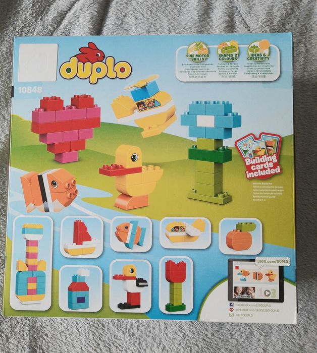 NOWE duże Lego Duplo 10848 Moje pierwsze klocki, 80 elementów