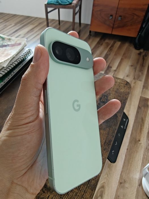 Google Pixel 9 256GB Mint Green | Bateria 94% | Ładowarka 45W