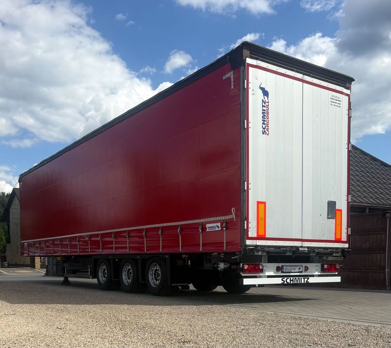 Schmitz Cargobull Mega Mulda 7.2m Oś Podnoszona Nowe Plandeki  2.75-3.05