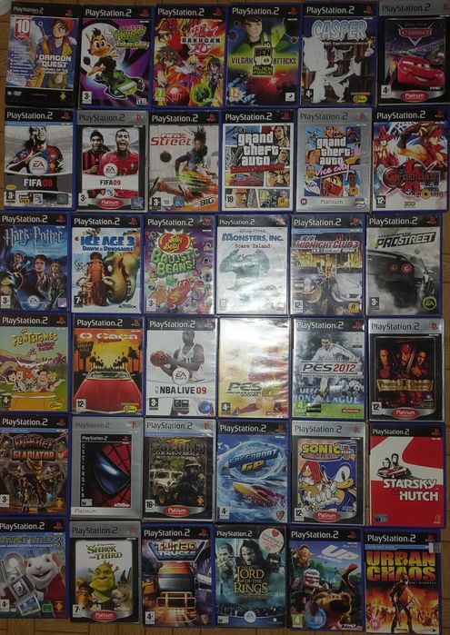 Jogos PS2 (preços na descrição)