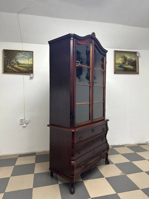Вітрина сервант бібліотека шафа буфет витрина шкаф бароко 4326