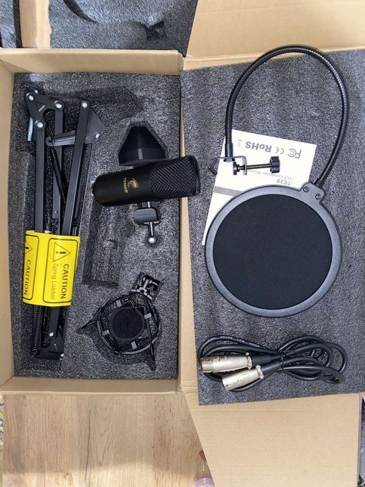 Мікрофон підсилювач TONOR, студійний мікрофон