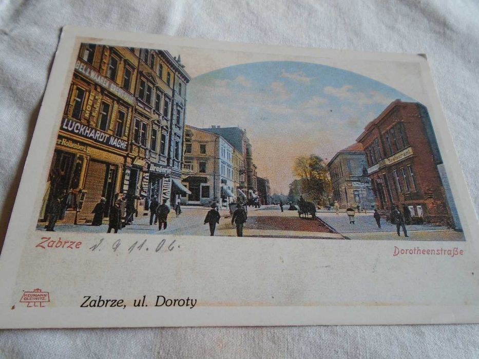 pocztówka Zabrze