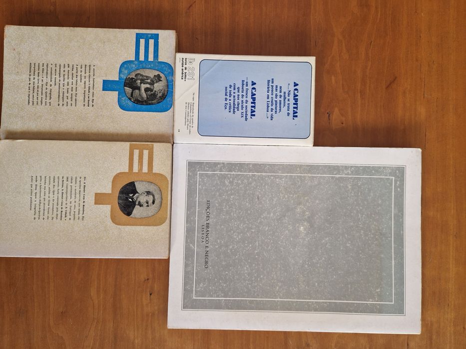 Romances (quatro) de Eça de Queirós