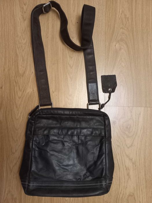 Мужская кожаная сумка - планшет ROWALLAN.