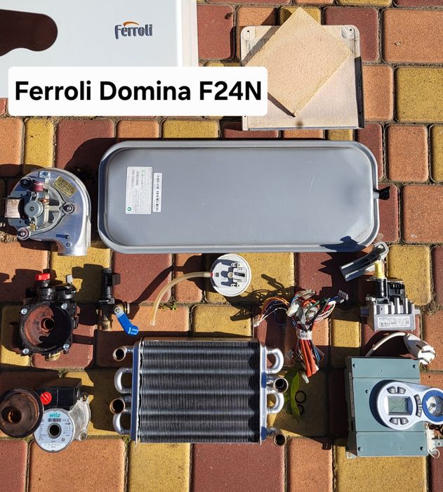 Запчасти на Газовый котел Ferroli Domiproject, Domina
