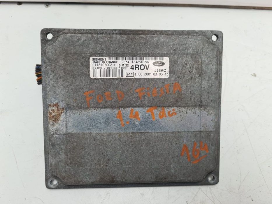 CENTRALINA SIEMENS ORIGINAL S118107002K 2S6A12A650SG 4ROV FORD FIESTA