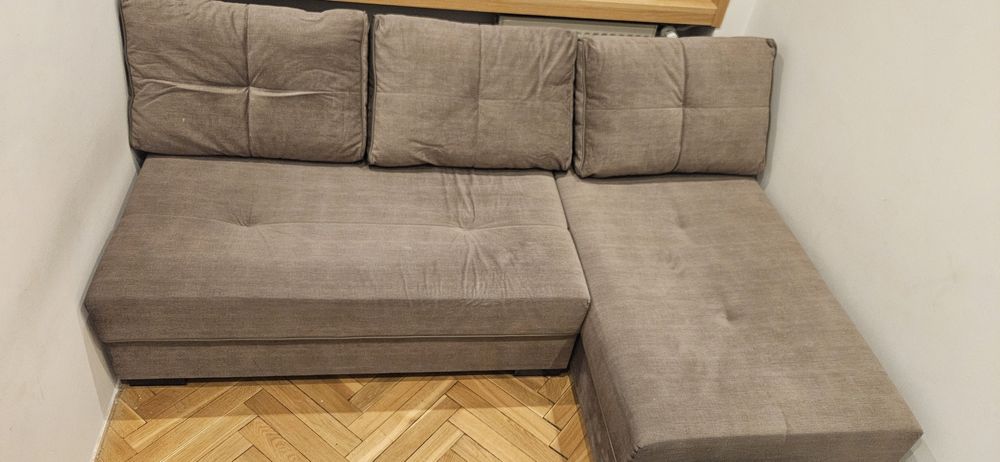 Sofa rozkładana  dwa pojemniki