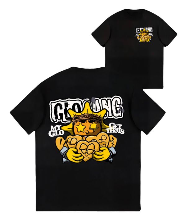Футболки Glo Gang Logo унисекс Гло Гэнг тишка Новые модели New