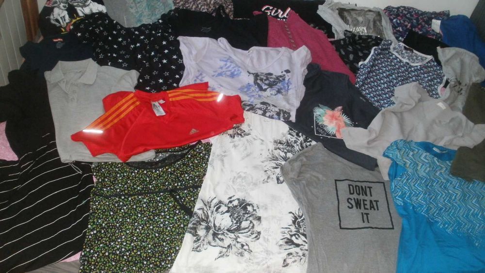 odzież damska S/M/L mega paka, sukienki, spódnice, bluzki, żakiety itp