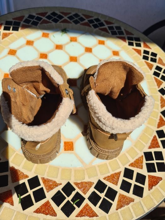 Buty ocieplane traperki