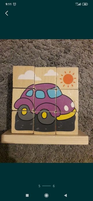 Puzzle drewniane