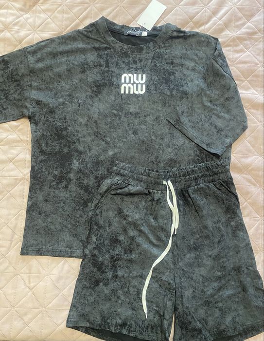 Обвал цін на Костюм оверсайз літній шорти футболка тай-дай