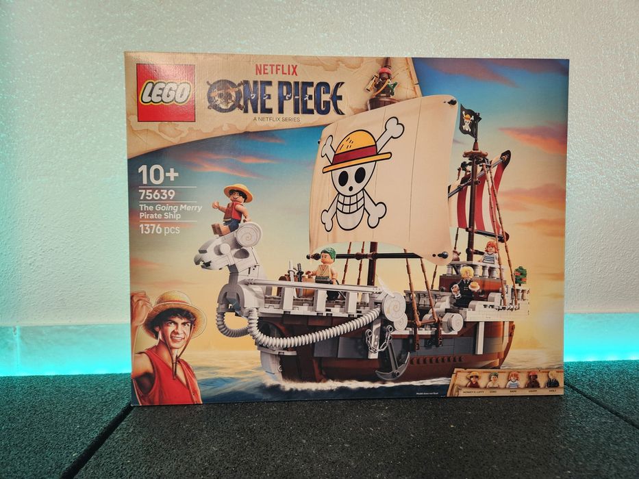Lego One Piece Netflix Navio Pirata Going Merry