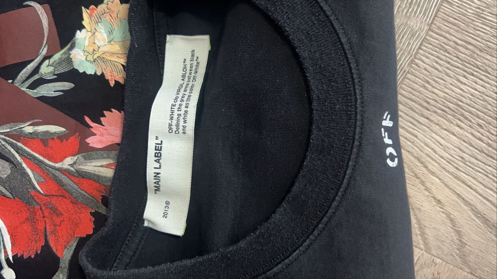 Футболка офф вайт off white ОРИГІНАЛ м розмір