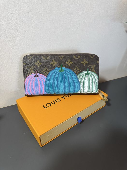 Гаманець кошелек Louis Vuitton Yayoi Kusama Pumpkin