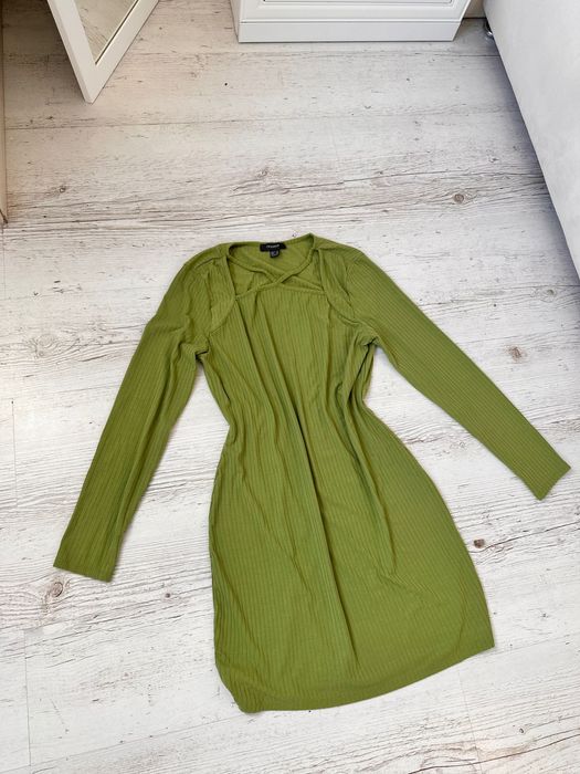 Primark жіноча сукня сексуальна міні салатова женское красивое платье