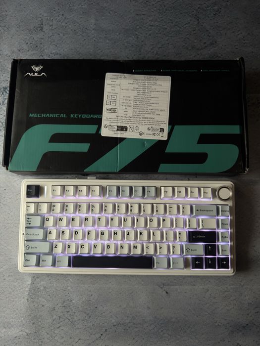 ПОВНІСТЮ НОВА | Aula F75 бездротова механічна клавітура