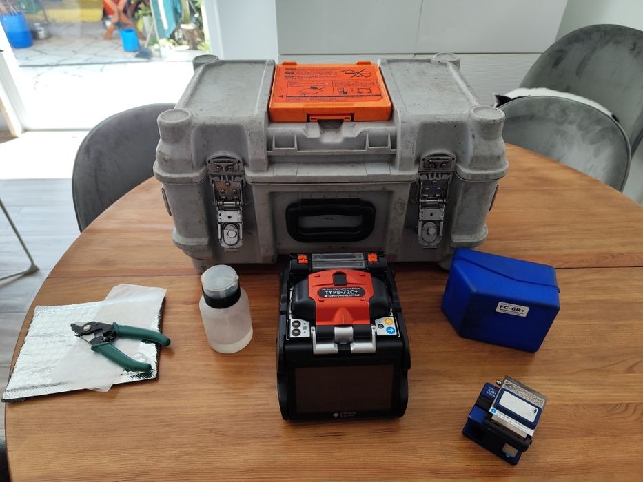 Maquina de fusão de fibra ótica Sumitomo 72C+