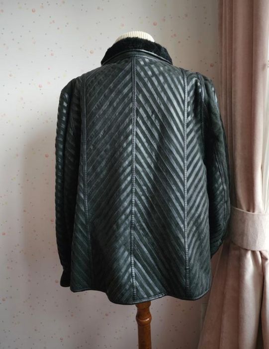 Дубленка винтажная M/L