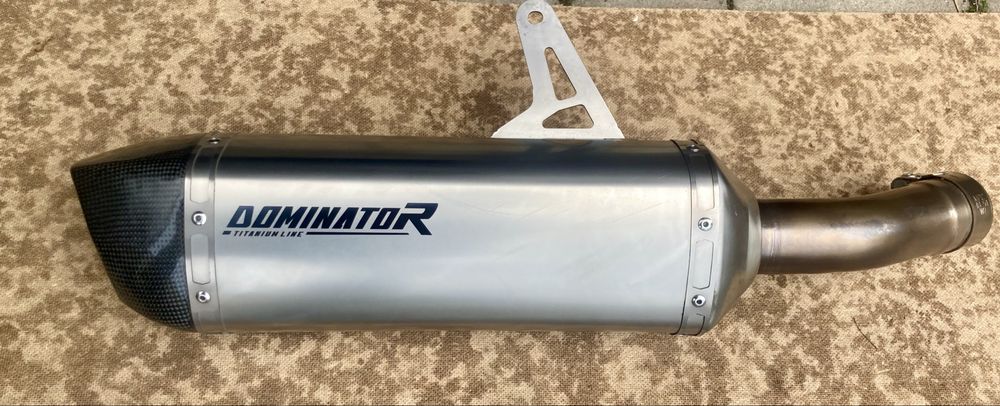 Tłumik Dominator HP6 Tytan Carbon Honda XL 750 Transalp 2025 + KOMPLET