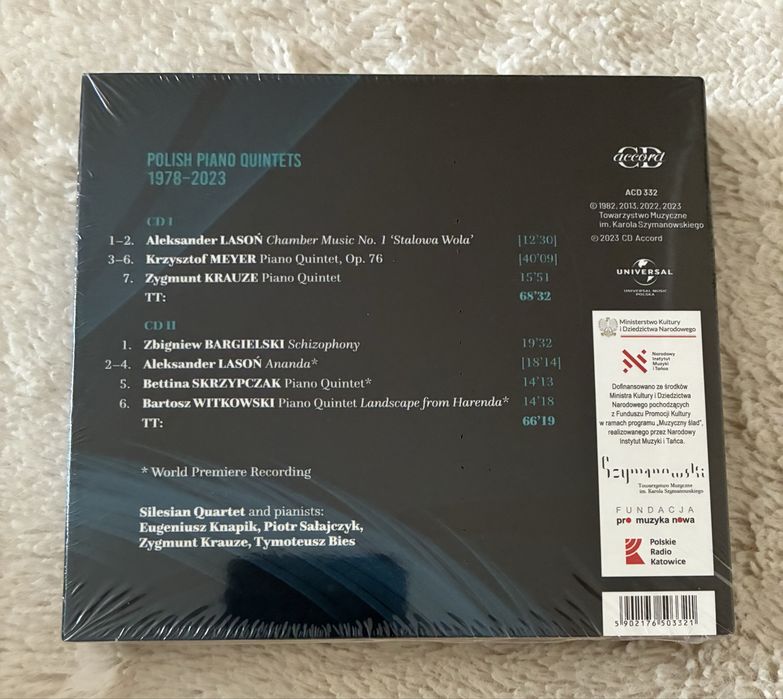 Polish Piani Quintets CD