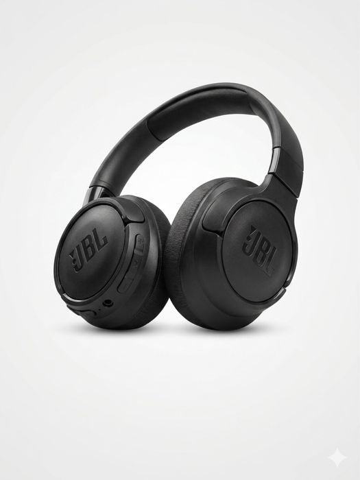 Auscultadores Bluetooth JBL T730BTBLK (Over Ear - Microfone - Preto)