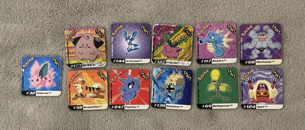 Staks Pokemon Coleção Panini