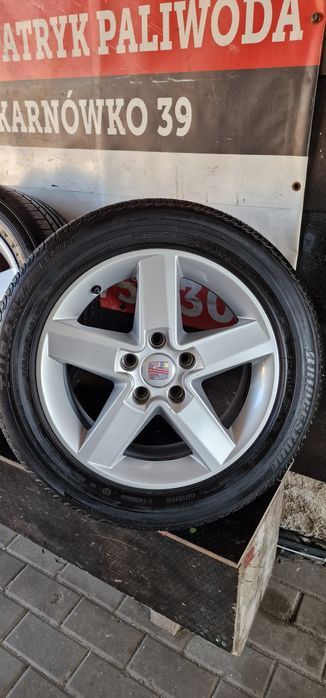 Alufelgi+Opony letnie 205/55 16 5x112 Et45 SEAT EXEO