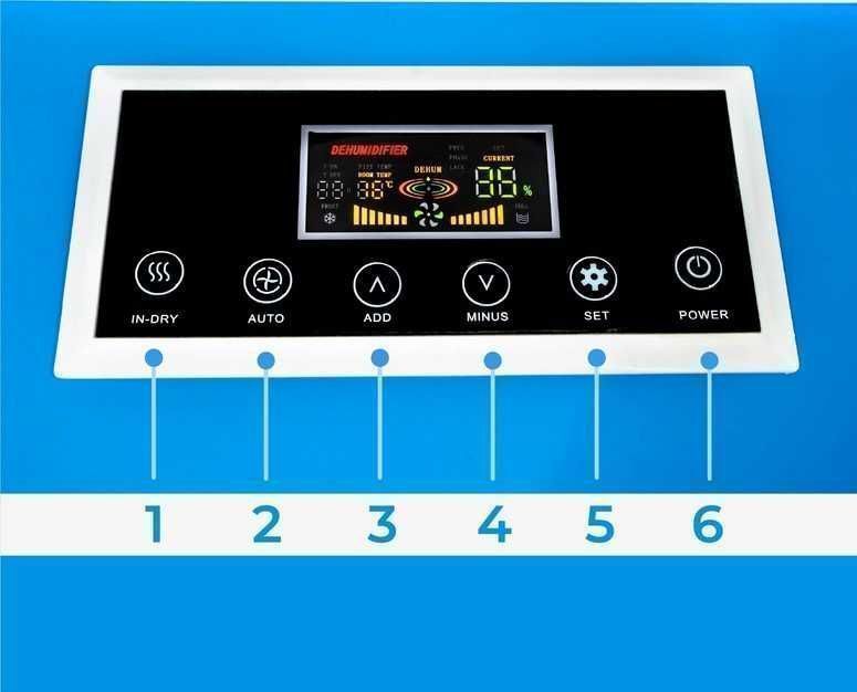 Budowlany OSUSZACZ POWIETRZA 50L24H Na kółkach NOWY Przemysłowy