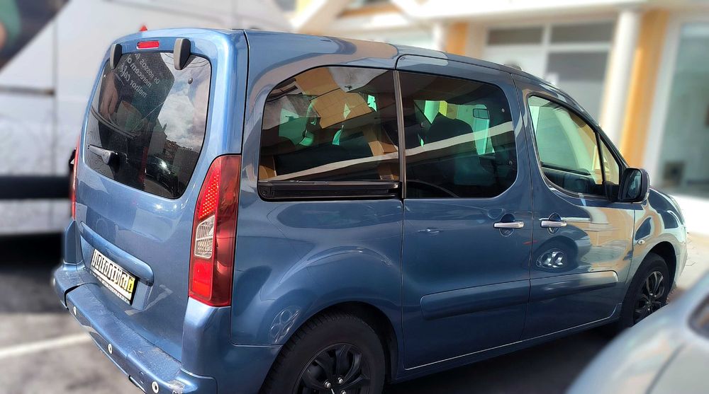 Berlingo Adaptada | 5 Lugares ou 4 + Cadeira Rodas | Caixa Automática