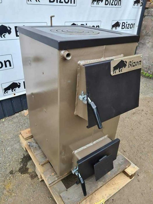 Слава Украине! Котел твердопаливний Bizon М-140 14 кВт  Доставка