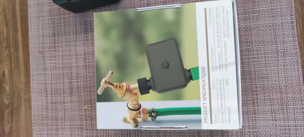 Inteligentny zawór do nawadniania ogrodu Tuya