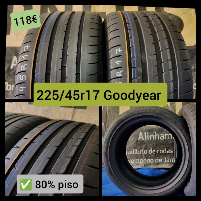 Pneus seminovos 225/45r17  235/45r17 245/45r17
