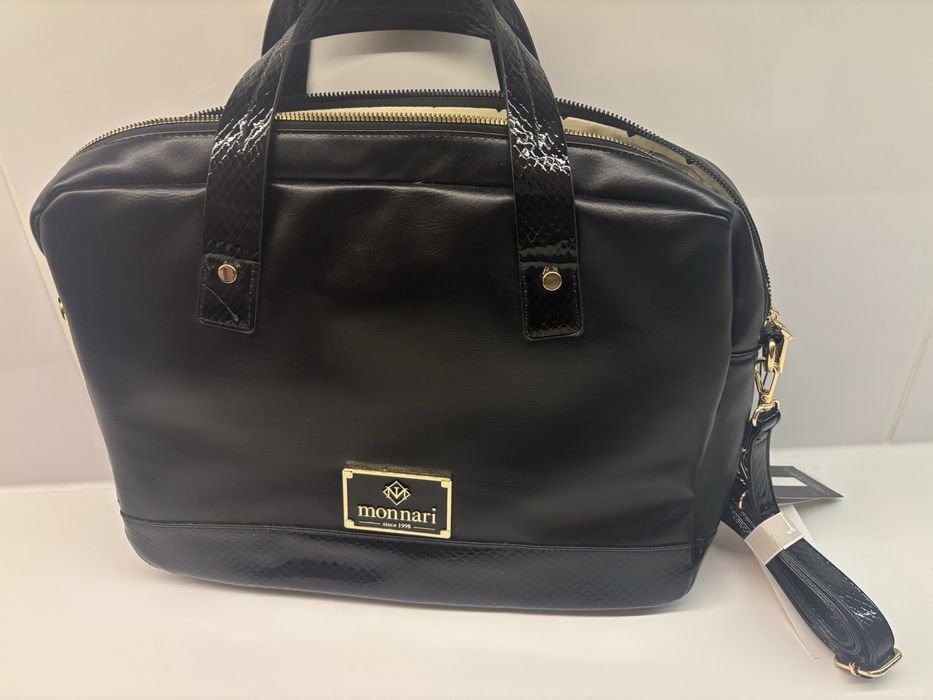 Torba Monnari skórzana new casual 45/30