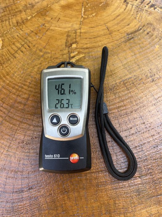 miernik temperatury i wilgotności powietrza testo 610
