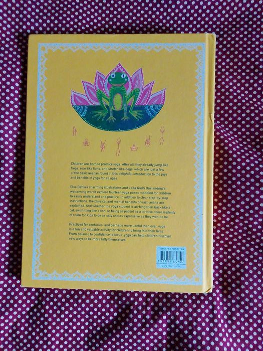 Книга на англійської. Йога для дітей - Асани тварин