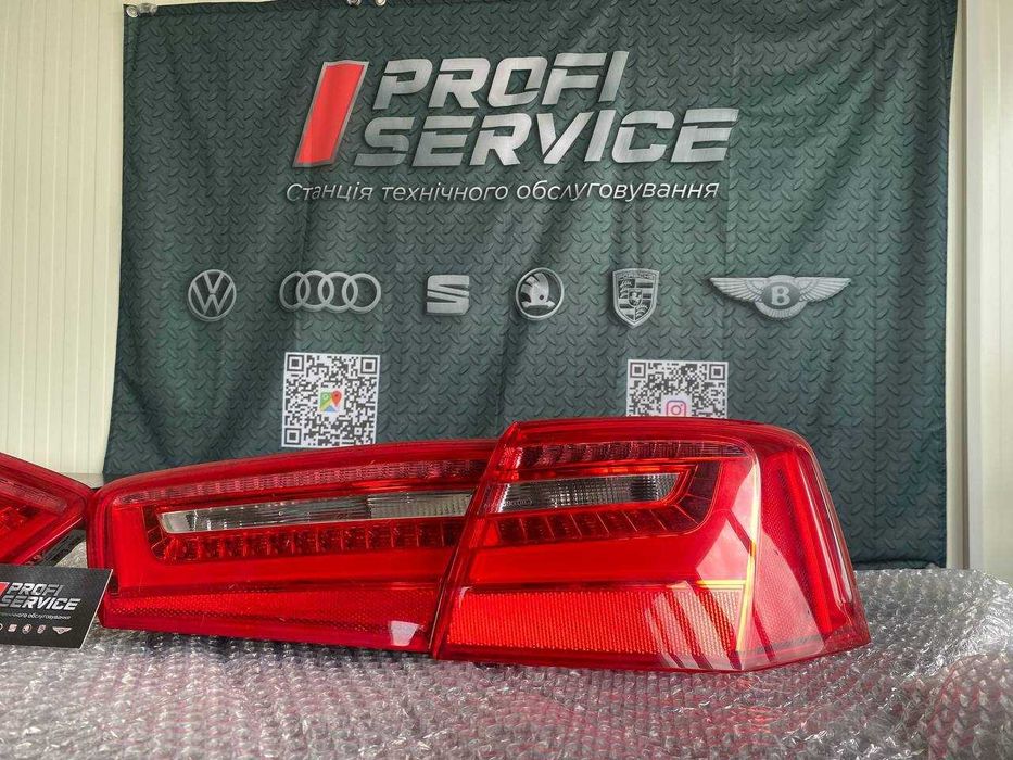 Задні Ліхтарі Audi A6 C7 2011-2014 Ліхтар Європа Eu Оптика Фари Ауді