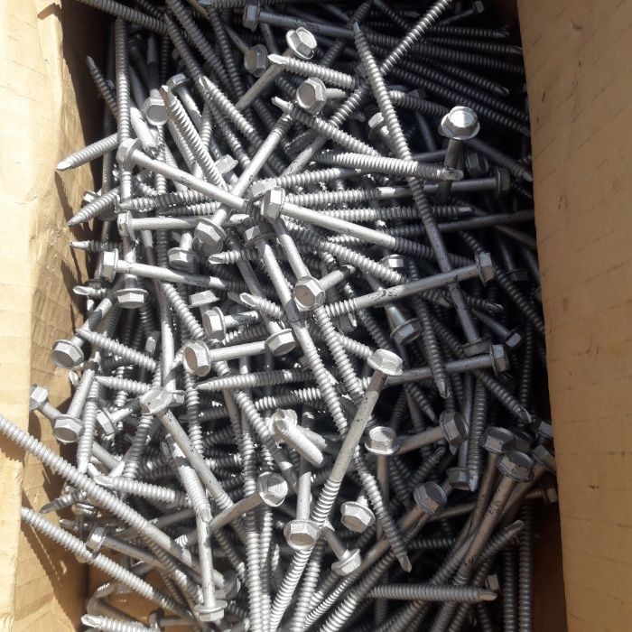 wkręty samo wiercące płyta warstwowa dacrometr 110 mm 300 sztuk paczka