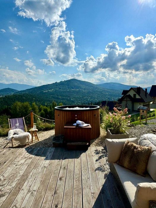 Zawoja I Domek z balią z jacuzzi i widokiem na góry - Ovis Homes